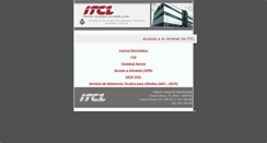 Desktop Screenshot of intranet.itcl.es